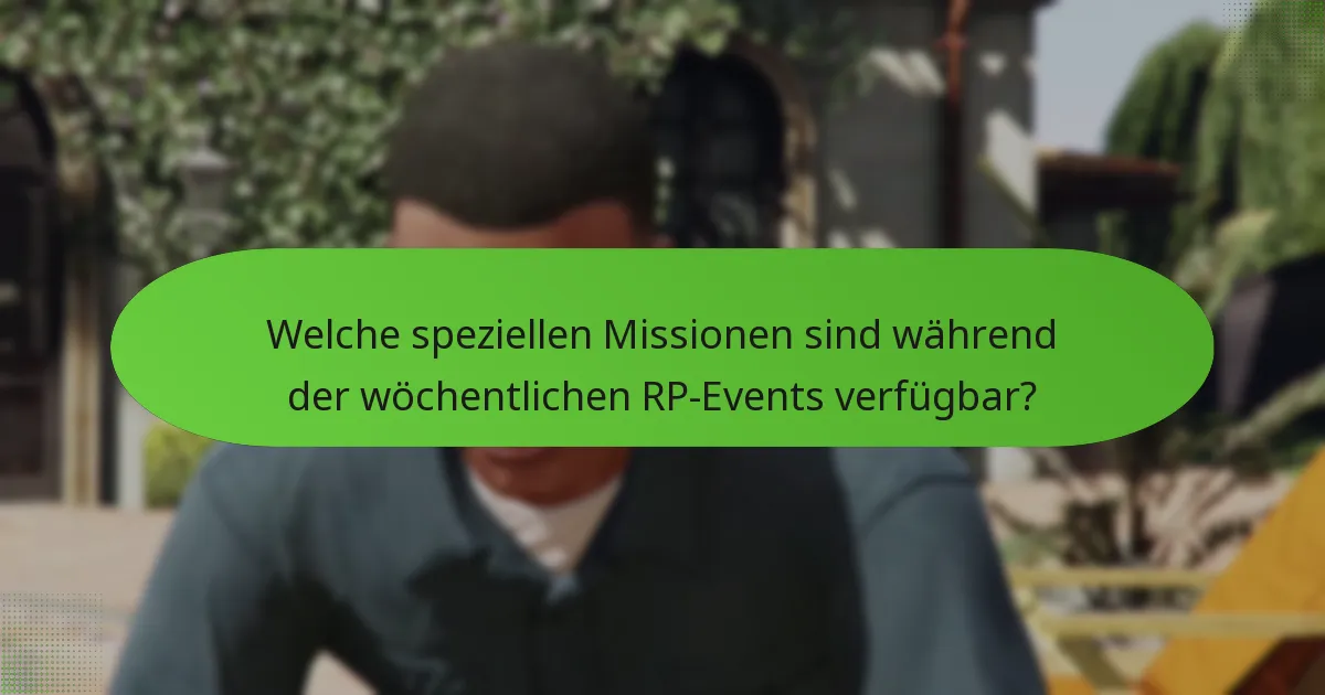Welche einzigartigen Belohnungen können Spieler aus wöchentlichen RP-Events verdienen?